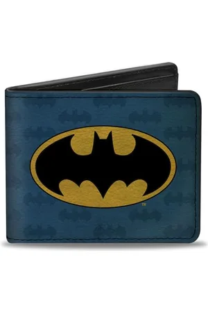 Buckle Unisex-Erwachsene Bifold Wallet Batman Zweifalten-Geldbörse, , Einheitsgröße