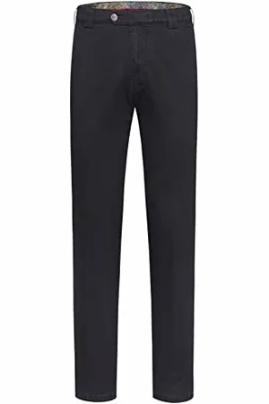 Meyer Herren Hose Roma 9-316 – Baumwollhosen, Sportive Moderne Freizeit Chino, Marine (18), 60