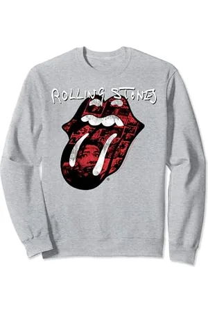 The Rolling Stones Rolling Stones Offizielle Exile Zunge Fotos Silber Sweatshirt