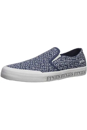 Etnies Unisex-Erwachsene Langston Skateboardschuhe, Blau (472-Navy/White 472), 36 EU