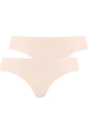 PUMA Damen String Unterwäsche, Rosa, S (2er Pack)