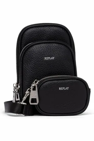 Replay Damen Umhängetasche Klein, Schwarz (Black 0098), Onesize