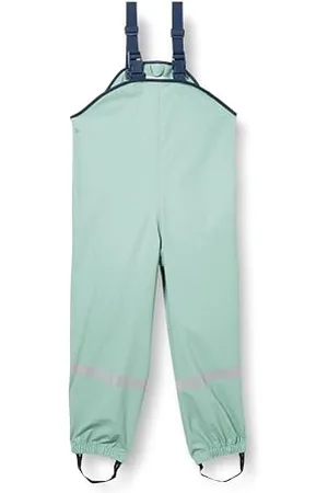 Playshoes Matschhose Regenlatzhose Ungefüttert Unisex Kinder Wind- und wasserdichte Regenhose Regenbekleidung, , 92