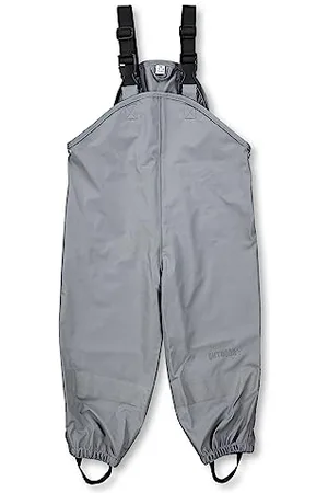 Sterntaler Regenhose ungefüttert uni - Kinder Regenhose wasserdicht - Unisex Matsch- und Buddelhose mit verschweißten Nähten und elastischen Hosenträgern - Regenbekleidung - , Größe 86
