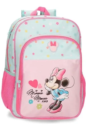 Disney Joumma Bags, Minnie Imagine, Schulrucksack, Kinderrucksack, aus Polyester, breite verstellbare Schulterriemen, oberer Griff zum Aufhängen., , Rucksack Größe 40