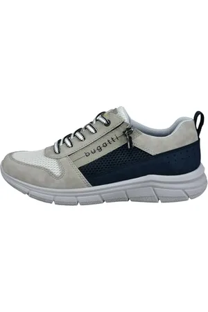 Bugatti 341-AFA07 Herren Schnürer, Light Grey/Dark Blue, 40 EU