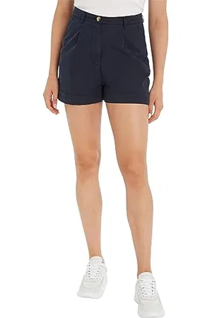 Tommy Hilfiger Damen Shorts Cotton Kurz, , 40