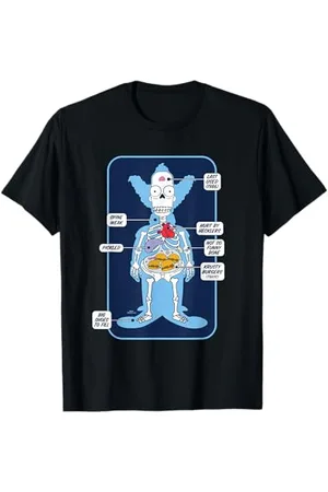The Simpsons Krusty the Clown X-Ray T-Shirt