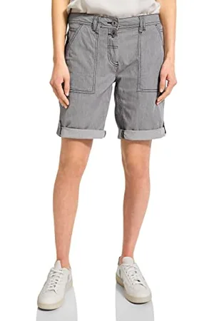 CECIL Damen B376478 Baumwollshorts, , 26W EU