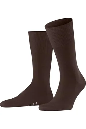 Falke Herren Socken Airport M So Wolle Baumwolle einfarbig 1 Paar, , 45-46