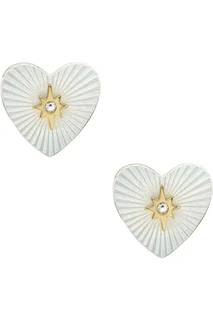 Fossil Damenschmuck Gold-Edelstahl-Ohrring, JF04732710
