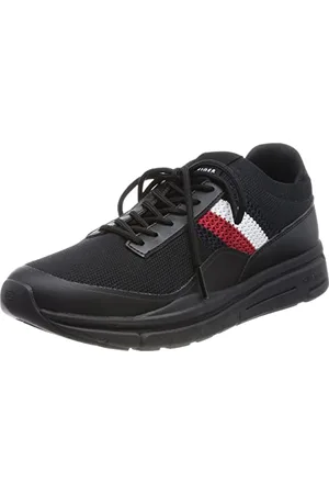 Tommy Hilfiger PREMIUM LIGHTWEIGHT RUNNER KNIT Runner Sneaker Herren, (Black), 40 EU