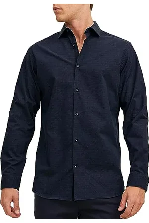JACK & JONES Herren Oberhemd Slim Fit 12238034 , ,S
