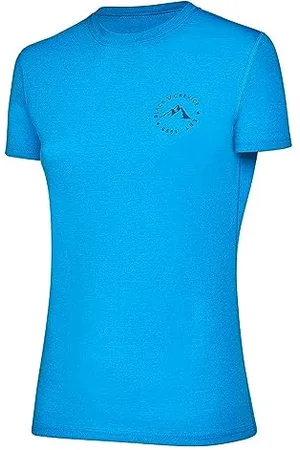 Black Crevice Damen Merino T-Shirt, , 46