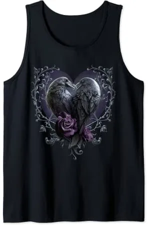 Spiral Original - Rabe Herz - Gothic Ravens Tank Top