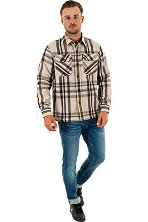 Schott NYC Herren shcarl4 Klassisches Hemd, , S
