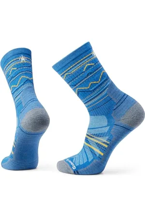 Smartwool Unisex Hike Light Cushion Mountain Range Crew Socks Hike Light Cushion Mountain Range Crew Socken,