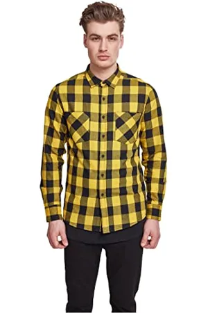 Urban classics TB297 Checked Regular Fit Herren Freizeit Hemd,Mehrfarbig , XXX-Large