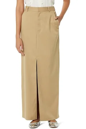 THE DROP Roxy Suiting Column Skirt Rock, , XXL Große Größen