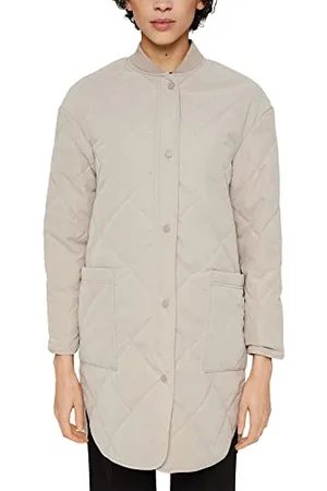 ESPRIT Damen 012ee1g322 Jacke, Light Taupe, L EU