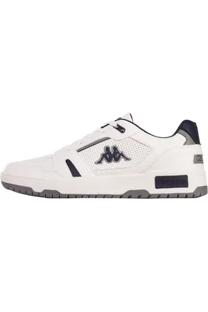 Kappa YELDES Unisex Sneaker, Weiß, 40 EU