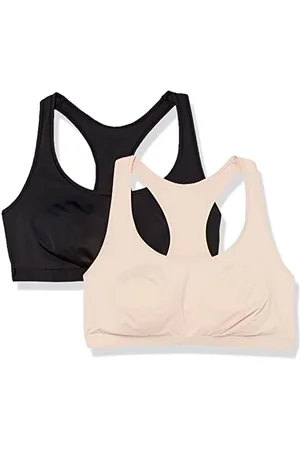 Amazon Damen Ungefütterter Bralette mit U-Ausschnitt, 2er-Pack, , XXL Große Größen