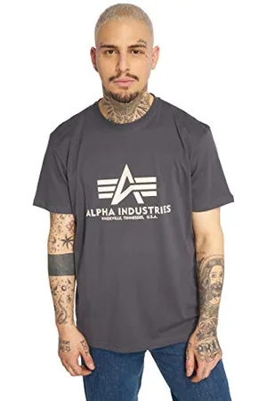 Alpha Industries Herren Basic T-Shirt, , Small