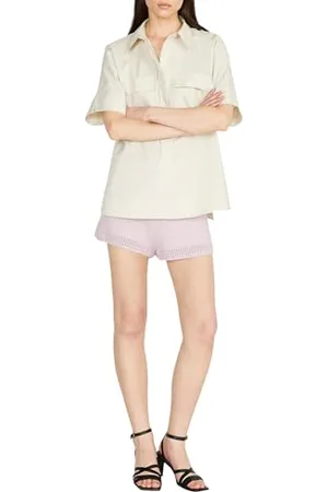 Sisley Womens 5FUALQ041 Shirt, , S