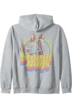 Stranger Things Vintage Eleven Max Pose Besties Stupid Boys Kapuzenjacke