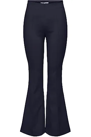 ONLY Damen Onlastrid Life Hw Flare Pin Pant Cc Tlr, , 38W / 32L