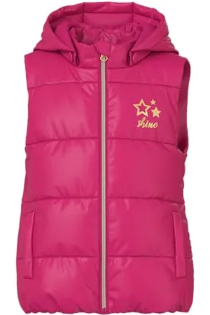 NAME IT Mädchen Nmfmoney Vest Pb Steppweste, , 98