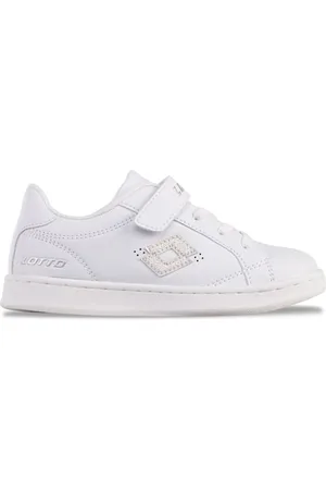 Lotto JAMBOL GC K Sneaker, White/Multi, 25 EU