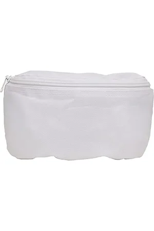 Build Your Brand Unisex-Adult BY059-Hip Hip Bag, White