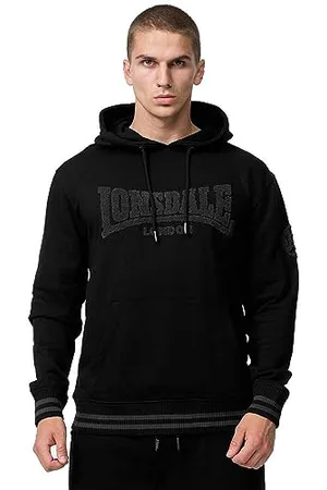 Lonsdale London Herren Kapuzensweatshirt Normale Passform KNEEP M, 117469