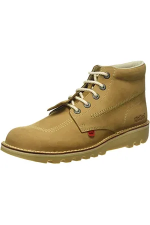 Kickers Herren Kick Hi Classic Ankle Boots | Extra Comfortable | Added Durability | Premium Quality Klassische Stiefeletten, Hellbraun, 47 EU