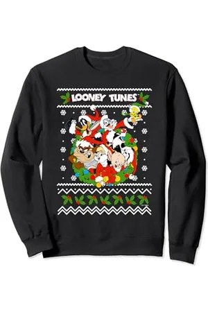 LOONEY TUNES Looney Christmas Ugly Christmas Sweatshirt