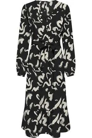 ONLY Damen Onlnova Life Vis Amy Long Dress Kleid, , L