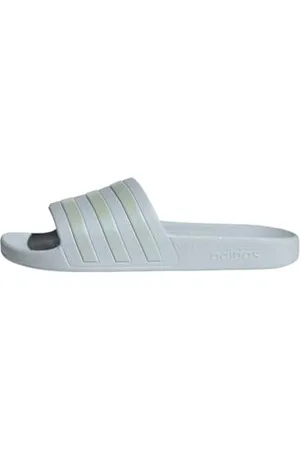 adidas Damen Adilette Aqua Slides RUTSCHEN, Halo Blue/Halo Blue/Halo Blue, 42 EU