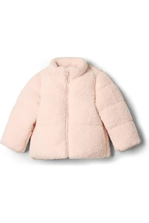 Amazon X Sofia Grainge Unisex Kinder Lange Teddy-Steppjacke, , 4 Jahre