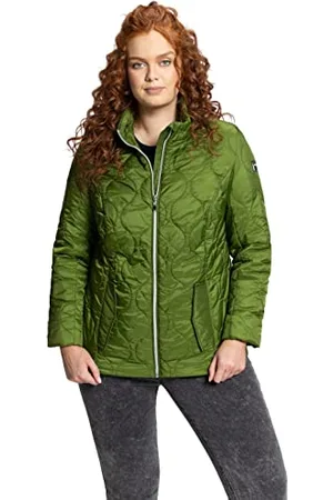 Ulla Popken Damen, große Größen, Funktionsjacke, Stepp, wasserabweisend