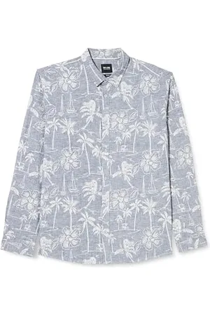 Only & Sons ONSCAIDEN LS Hawaii AOP Linen Shirt