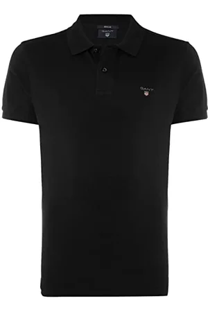 GANT Regular Poloshirt Halbarm geknöpfter Kragen Pique Größe S