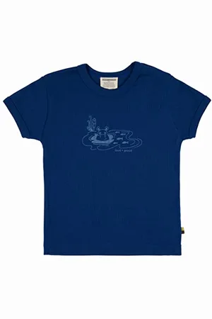 loud + proud T-Shirt Derby Rib mit Druck, GOTS Zertifiziert