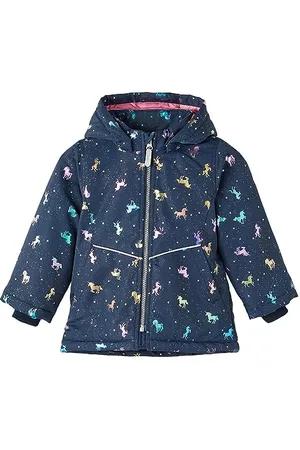 NAME IT Mädchen Nmfmaxi Jacket Foil Aop Noos, , 92