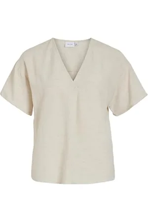 VILA Viprisilla V-Neck S/S Top