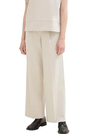 TOM TAILOR Damen 1042935 Lea Straight Fit Hose, 12365-Dusty Beige, 38W x 32L