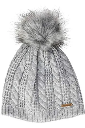 maximo Mädchen 83578-205565, randlos, Kunstfellpompon Mütze, , 51/53