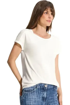 CECIL Damen B319864 Sommer T-Shirt, , X-Large