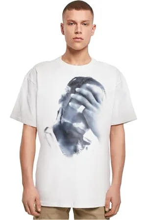 Mister Tee Herren 4 AM Oversize Tee XS White