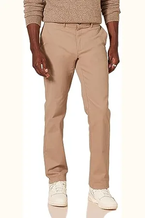 Amazon Herren Legere Stretch-Chinohose mit schmaler Passform, , 30W / 28L